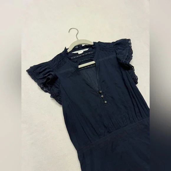 Veronica Beard - Satori Maxi Dress in Ink - Picture 6 of 10